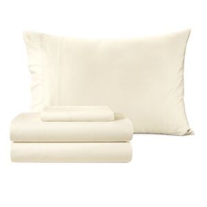 SleepRX 300 Thread Count 4-Pc. Sheet Set, King - Egret 840380969715